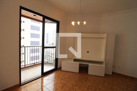 Sala de Estar/Jantar de apartamento para alugar com 2 quartos, 63m² em Vila Regente Feijó, São Paulo