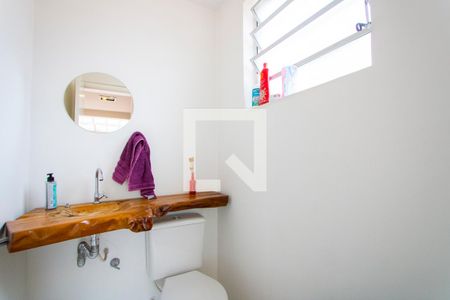 Lavabo de apartamento à venda com 3 quartos, 120m² em Parque São Vicente, Santo André