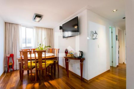Sala de jantar de apartamento à venda com 3 quartos, 120m² em Parque São Vicente, Santo André