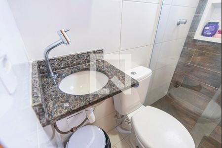 Banheiro de apartamento à venda com 2 quartos, 92m² em Vila Cecília Maria, Santo André