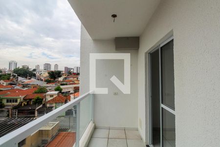 Varanda da sala  de kitnet/studio à venda com 1 quarto, 31m² em Vila Formosa, São Paulo