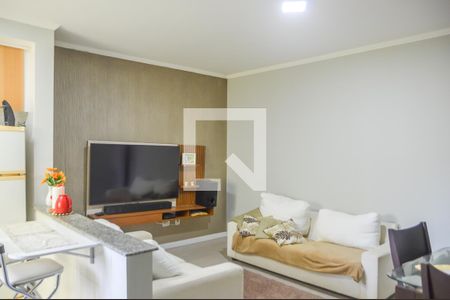 Sala de apartamento para alugar com 1 quarto, 58m² em Centro, São Bernardo do Campo