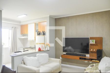 Sala de apartamento à venda com 1 quarto, 58m² em Centro, São Bernardo do Campo