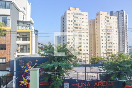 Vista da sacada de apartamento para alugar com 1 quarto, 58m² em Centro, São Bernardo do Campo