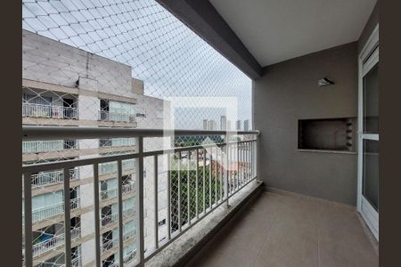 Varanda da Sala - Churrasqueira de apartamento à venda com 2 quartos, 61m² em Vila Isa, São Paulo