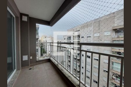 Varanda da Sala de apartamento à venda com 2 quartos, 61m² em Vila Isa, São Paulo