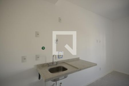 Cozinha de kitnet/studio à venda com 1 quarto, 20m² em Vila Dom Pedro I, São Paulo