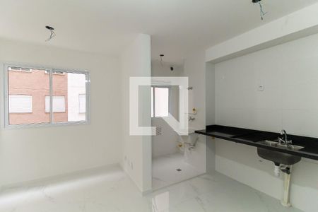 Sala/Cozinha de apartamento para alugar com 2 quartos, 37m² em Mooca, São Paulo