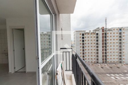 Varanda da Sala de apartamento para alugar com 1 quarto, 29m² em Vila Ré, São Paulo