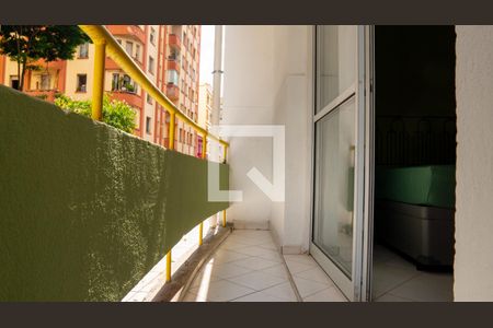 Varanda de kitnet/studio para alugar com 1 quarto, 26m² em Campos Elíseos, São Paulo