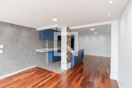 Sala/ Cozinha de apartamento para alugar com 2 quartos, 70m² em Campo Belo, São Paulo