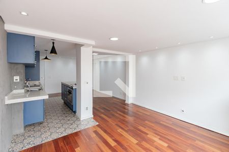 Sala/ Cozinha de apartamento para alugar com 2 quartos, 70m² em Campo Belo, São Paulo