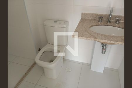 Banheiro da Suíte de apartamento à venda com 2 quartos, 66m² em Jardim das Acácias, São Paulo