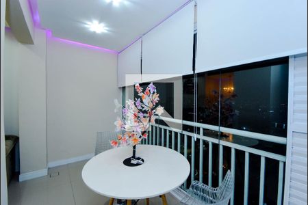 Varanda da Sala de apartamento à venda com 2 quartos, 62m² em Vila Leonor, Guarulhos