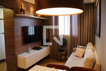 Sala de apartamento à venda com 2 quartos, 47m² em Jardim Riacho das Pedras, Contagem