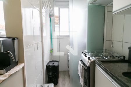 Cozinha e Área de Serviço de apartamento à venda com 2 quartos, 47m² em Glória, Porto Alegre