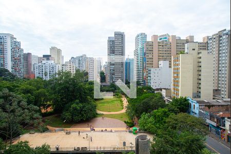 Vista da Sala de apartamento à venda com 2 quartos, 170m² em Consolação, São Paulo
