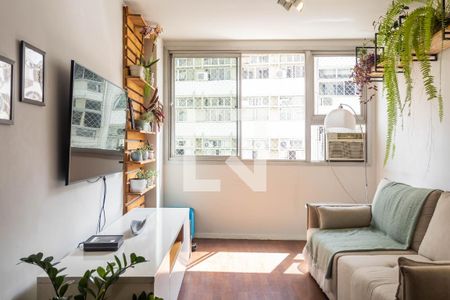 Sala de apartamento à venda com 2 quartos, 72m² em Flamengo, Rio de Janeiro