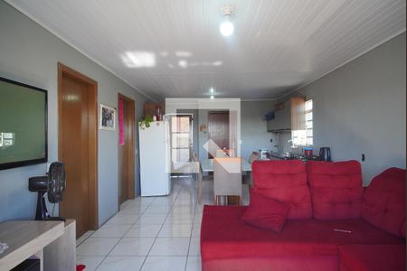 Sala/Cozinha de casa à venda com 2 quartos, 78m² em Santos Dumont, São Leopoldo