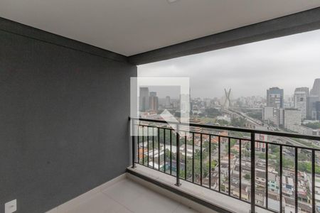 Varanda de kitnet/studio para alugar com 1 quarto, 33m² em Vila Cordeiro, São Paulo