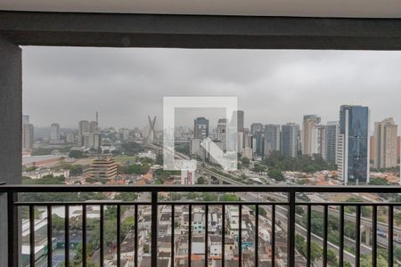 Varanda de kitnet/studio à venda com 1 quarto, 33m² em Vila Cordeiro, São Paulo