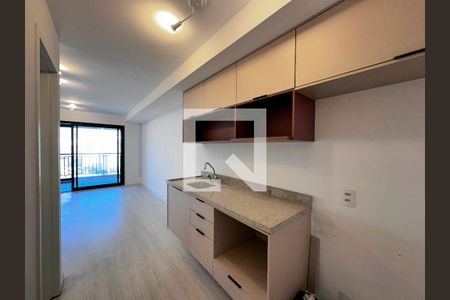 Cozinha de kitnet/studio para alugar com 0 quarto, 33m² em Vila Cordeiro, São Paulo