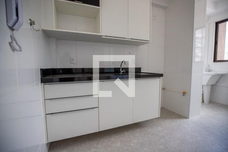 Cozinha - Armários de apartamento à venda com 2 quartos, 66m² em Santa Efigênia, Belo Horizonte