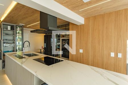 Cozinha de apartamento à venda com 3 quartos, 165m² em Tatuapé, São Paulo