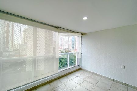 Varanda da Sala de apartamento à venda com 1 quarto, 50m² em Jardim Anália Franco, São Paulo