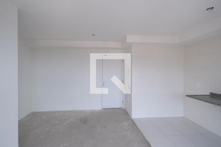 Sala e cozinha de apartamento à venda com 2 quartos, 50m² em Vila Firmiano Pinto, São Paulo