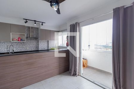 Sala de apartamento à venda com 1 quarto, 34m² em Km 18, Osasco