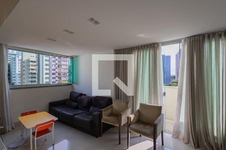 Sala de TV de apartamento à venda com 3 quartos, 200m² em Serra, Belo Horizonte