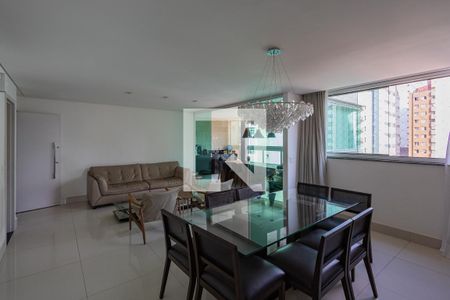 Sala de apartamento à venda com 3 quartos, 200m² em Serra, Belo Horizonte