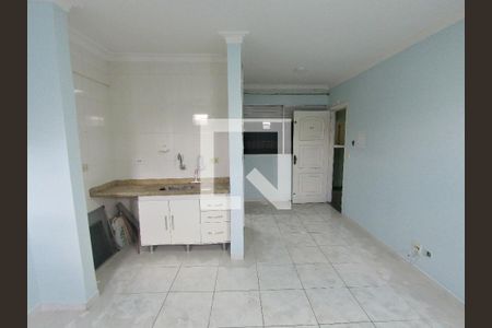 Sala/Quarto/Cozinha  de kitnet/studio para alugar com 1 quarto, 25m² em Centro, Guarulhos