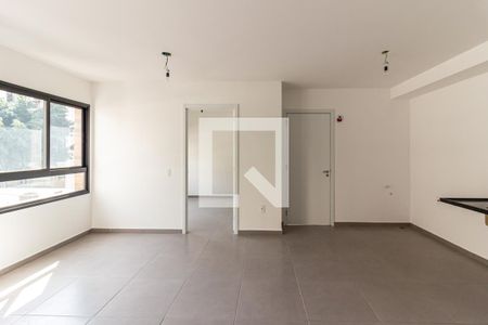 Sala/Cozinha de apartamento à venda com 1 quarto, 47m² em Vila Buarque, São Paulo