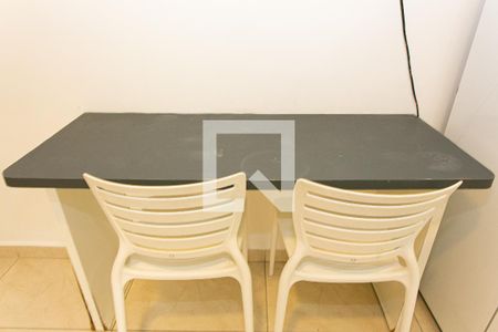 Cozinha - Mesa e Cadeiras de apartamento para alugar com 1 quarto, 20m² em Belenzinho, São Paulo