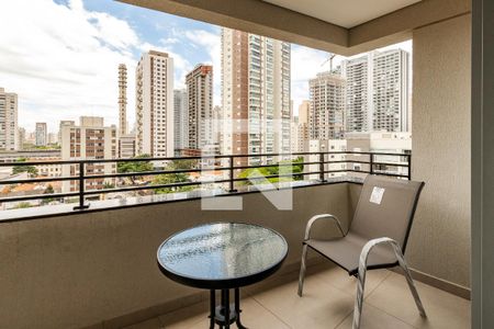 Varanda de apartamento para alugar com 1 quarto, 36m² em Jardim das Acácias, São Paulo