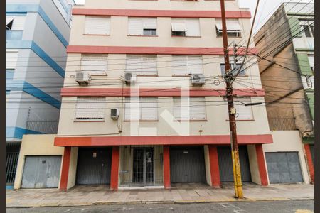 Fachada do Prédio de kitnet/studio à venda com 1 quarto, 25m² em Cidade Baixa, Porto Alegre