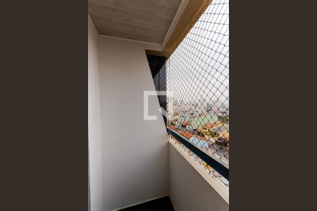 Varanda da Sala de apartamento à venda com 2 quartos, 46m² em Parque das Nações, Santo André
