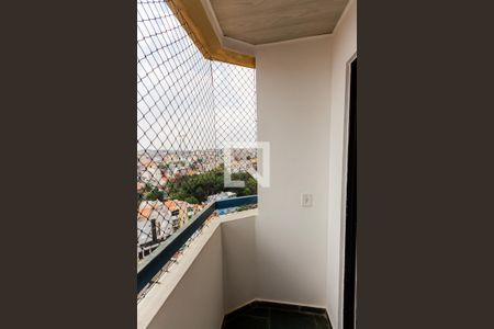 Varanda da Sala de apartamento à venda com 2 quartos, 46m² em Parque das Nações, Santo André