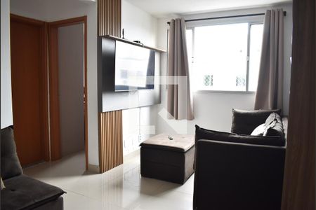 Sala de apartamento para alugar com 2 quartos, 48m² em Campo Grande, Rio de Janeiro