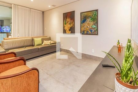 Sala de apartamento à venda com 4 quartos, 460m² em Sagrada Família, Belo Horizonte