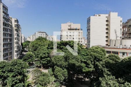 Vista do Jardim de Inverno de apartamento à venda com 3 quartos, 180m² em Copacabana, Rio de Janeiro