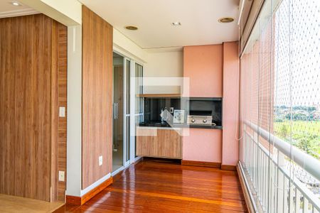 Varanda gourmet de apartamento para alugar com 3 quartos, 108m² em Parque Prado, Campinas