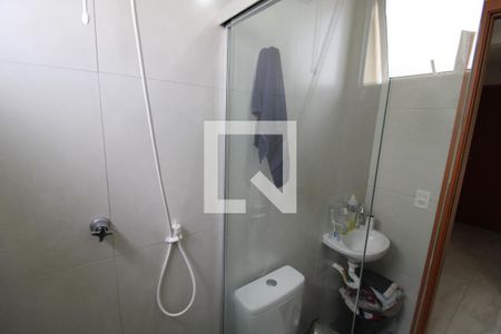Banheiro de kitnet/studio à venda com 1 quarto, 27m² em Santana, São Paulo