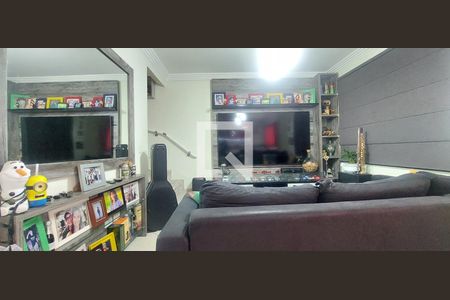 Sala de apartamento à venda com 3 quartos, 168m² em Vila Valparaíso, Santo André