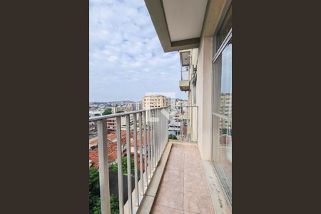 Varanda da Sala de apartamento à venda com 2 quartos, 68m² em Rocha, Rio de Janeiro