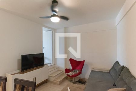 Sala de apartamento para alugar com 1 quarto, 50m² em Jardim Paraíso, Campinas