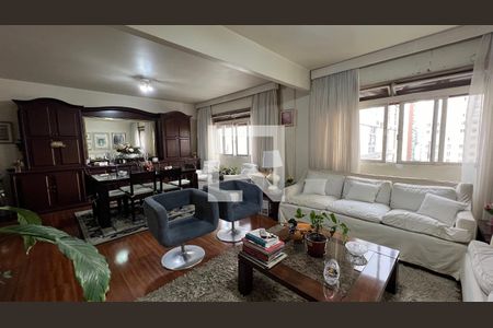 Sala  de apartamento à venda com 3 quartos, 170m² em Cerqueira César, São Paulo