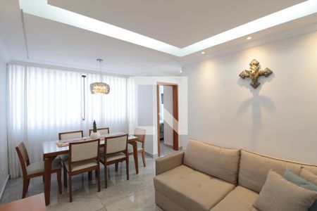 Sala de apartamento à venda com 2 quartos, 70m² em Castelo, Belo Horizonte